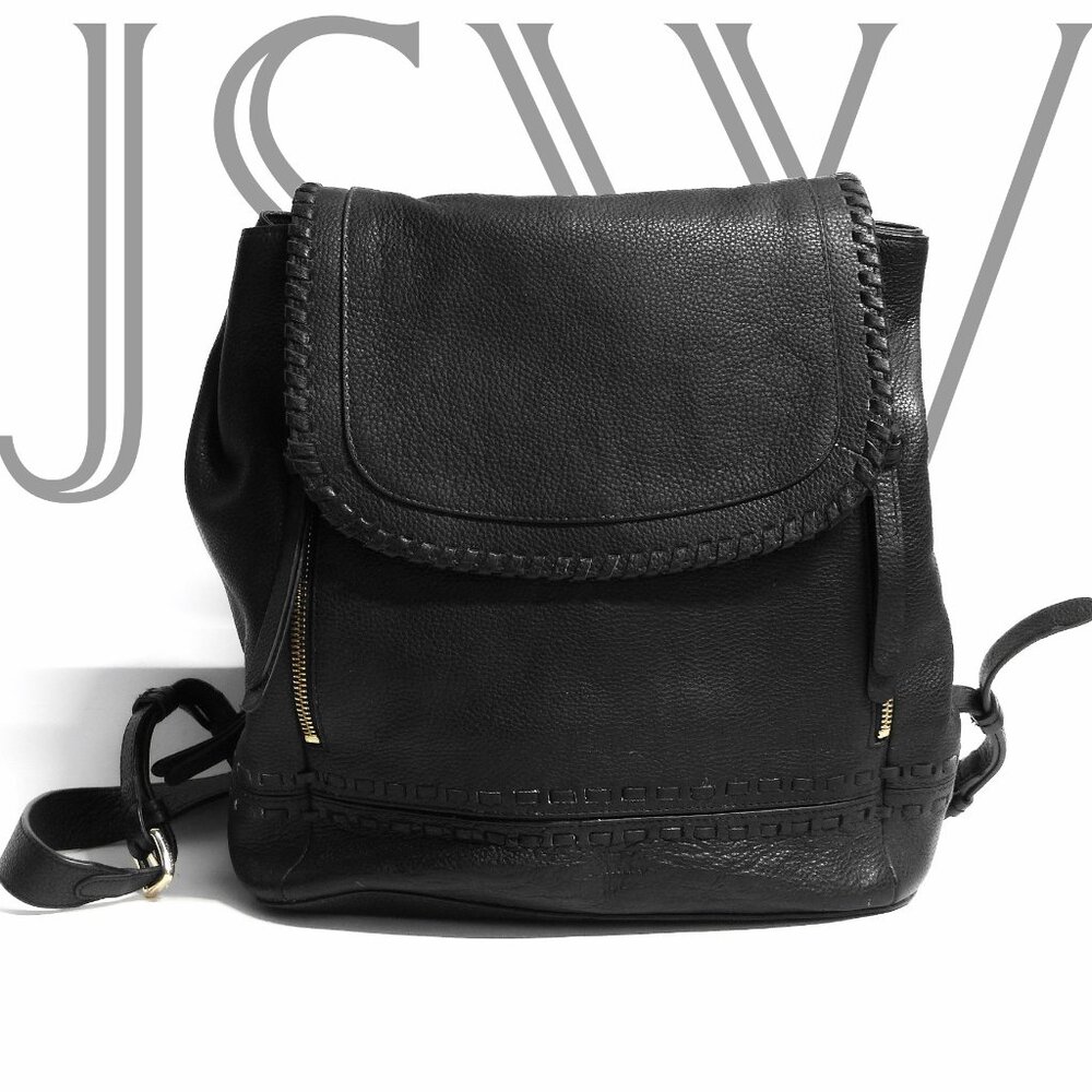 NWT Cole Haan Black Leather Backpack